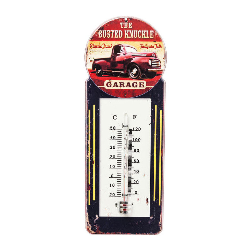 Thermomètre bougie vintage Dad's garage