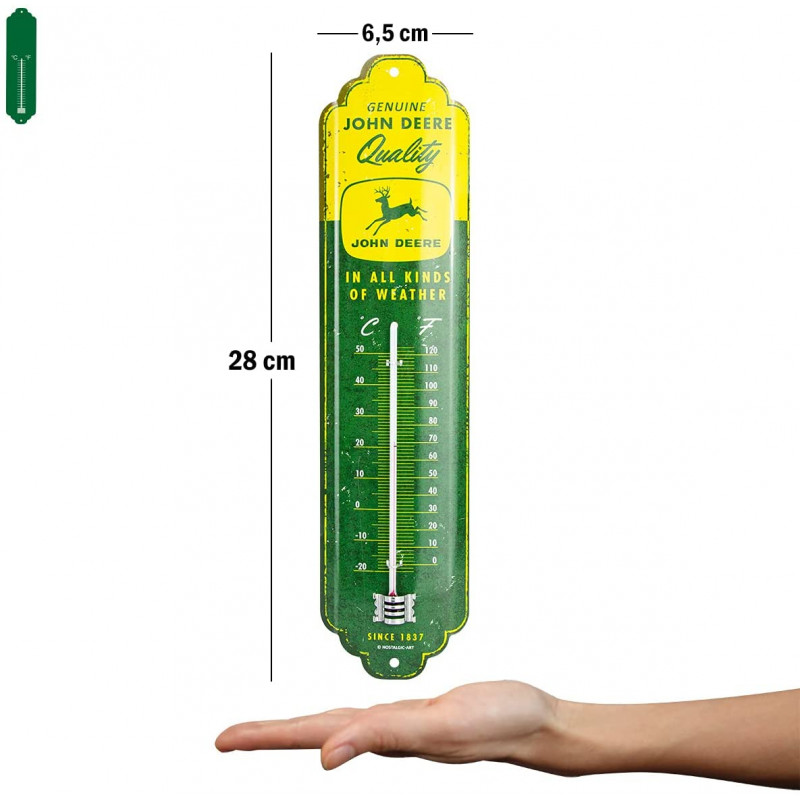 Thermomètre Intérieur Décoratif Vert