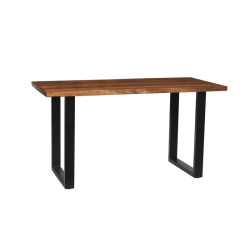 MANGE DEBOUT Nicola table de comptoir SPECIAL TABOURET largeur 180 cm plateau 100% BOIS véritable de Mangolia