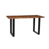 MANGE DEBOUT Nicola table de comptoir SPECIAL TABOURET largeur 180 cm plateau 100% BOIS véritable de Mangolia