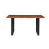 MANGE DEBOUT Nicola table de comptoir SPECIAL TABOURET largeur 180 cm plateau 100% BOIS véritable de Mangolia