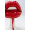 Objet décoratif Hot Lips 26cm Déco lèvres rouges Kare Design embrassez moi !