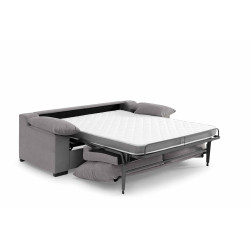 Rapido CANAPE LIT matelas 11*140*190 OUVERTURE EXPRESS SANS BOUGER les COUSSINS fabriqué en ESPAGNE partielement déhoussable