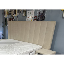 Pack ARTICULE Bi-confort Mémoire forme + Extra ferme LITERIE tpr électrique 5 plis 160 (2x80x200 cm) + téte + 2 chevets + coffre