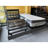 Réf PACK 4 GRAND CONFORT en 160 X 200  Pieds + sommiers 2x 80 x 200 + matelas 2 x 80 x 200