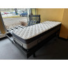 Réf PACK 4 GRAND CONFORT en 160 X 200  Pieds + sommiers 2x 80 x 200 + matelas 2 x 80 x 200